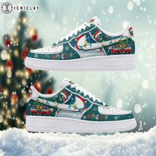 Grateful Dead Merry Christmas Air Force 1 Shoes