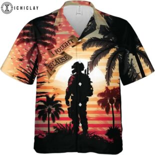 Military Veteran Hawaiian Shirt Gift For Veteran