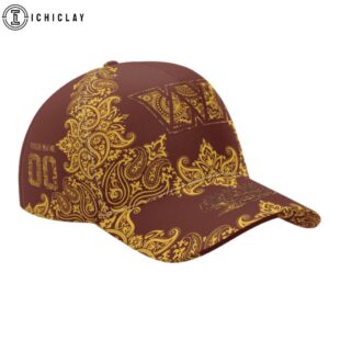 Custom Name And Number NFL Washington Commanders Mandala Classic Baseball Cap