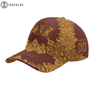 Custom Name And Number NFL Washington Commanders Mandala Classic Baseball Cap