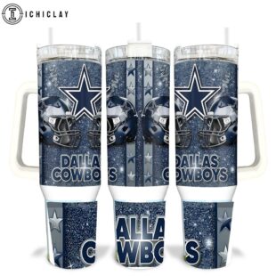 Dallas Cowboys NFL Tumbler 40Oz With Handle