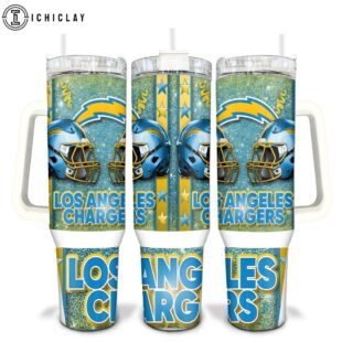 Los Angeles Chargers NFL Tumbler 40Oz With Handle