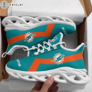 Miami Dolphins Classic NFL Max Soul Shoes