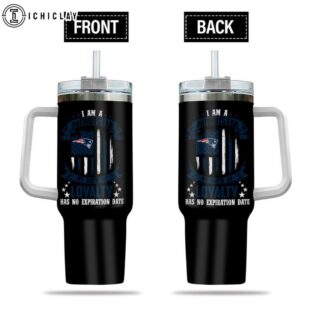 New England Patriots My Oath Has No Expiration Date Independence Day Tumbler 40oz