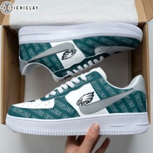 Philadelphia Eagles NFL Team Football Air Force 1 Shoes
