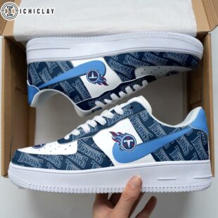 Tennessee Titans NFL Team Football Air Force 1 Shoes