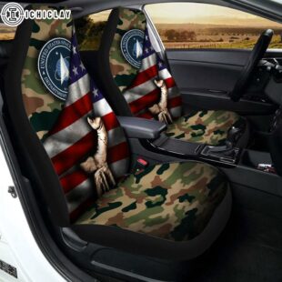 United States Space Force Car Seat Covers US Flag Car Interior Accessories