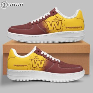 Washington Commanders NFL Football Sport Team Air Force 1 Shoes