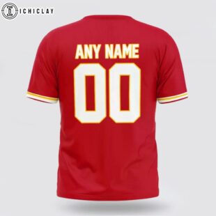 Custom Name And Number Kansas City Chiefs Horror NFL All Over Print T-Shirt