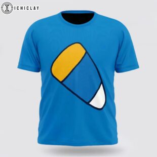 Custom Name And Number Los Angeles Chargers Horror NFL All Over Print T-Shirt