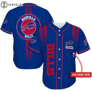 Custom Name Buffalo Bills NFL Football Sport Baseball Jersey Shirt