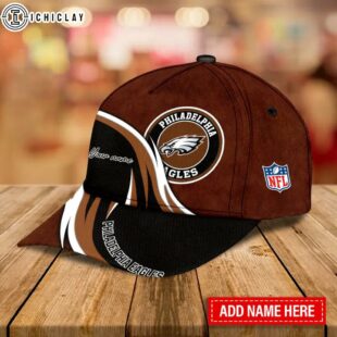 Custom Name NFL Philadelphia Eagles Classic Baseball Cap