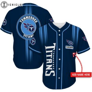 Custom Name Tennessee Titans NFL Football Sport Baseball Jersey Shirt
