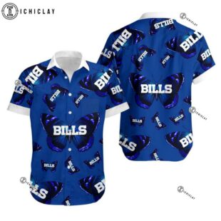 NFL Buffalo Bills Butterflies Hawaiian Shirt