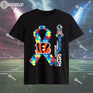 NFL Team Cincinnati Bengals Autism Unisex T-Shirt