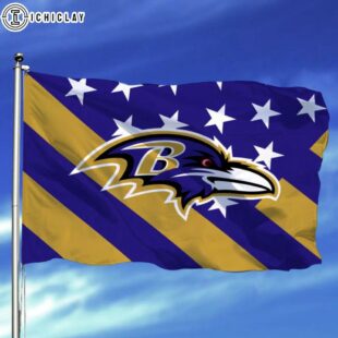 Baltimore Ravens NFL Team House Garden Flag