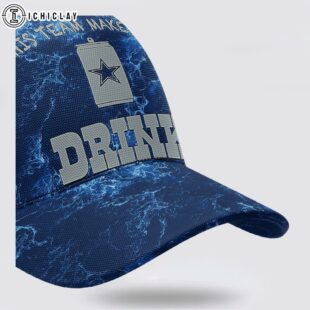 Custom Name And Number Dallas Cowboys 1 Make Me Drink Classic Baseball Cap