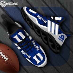 Custom Name Duke Blue Devils NCAA Team Max Soul Shoes For Fans