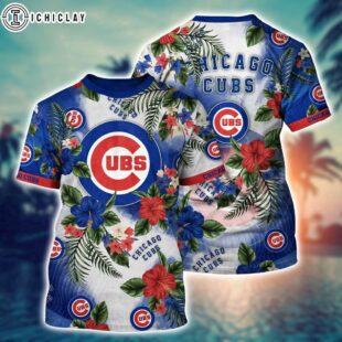 MLB Chicago Cubs All Over Print T-Shirt Glamorous Tee For Sports Enthusiasts