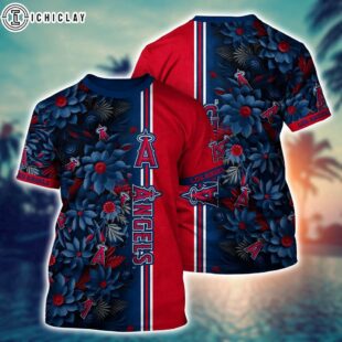 MLB Los Angeles Angels All Over Print T-Shirt Aloha Grand Slam For Sports Enthusiasts