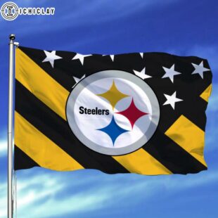 Pittsburgh Steelers NFL Team House Garden Flag