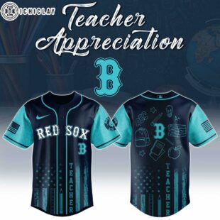 Boston Red Sox MLB x Teacher Appreciation Day Baseball Jersey Shirt
