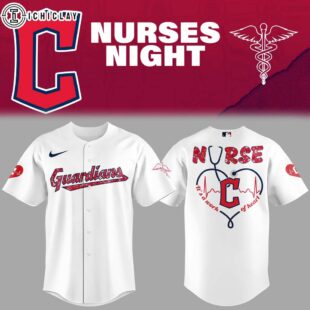 Cleveland Guardians MLB x Nurse Baseball Jersey Shirt