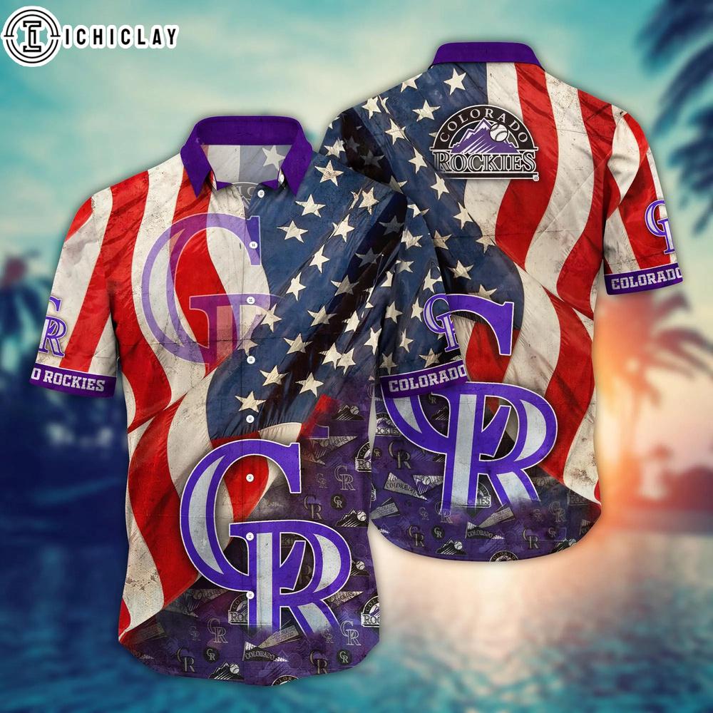 Colorado Rockies MLB Flower Summer Hawaii Shirt Gifts For Fans Colorado Rockies MLB Flower Summer Hawaii Shirt Gifts For Fans