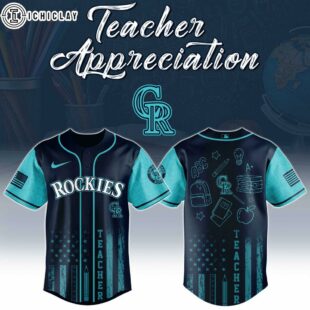 Colorado Rockies MLB x Teacher Appreciation Day Baseball Jersey Shirt