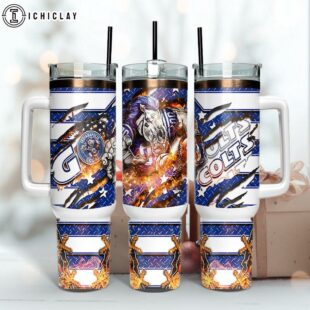 Indianapolis Colts NFL Mascot Tumbler 40Oz With Handle