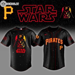Pittsburgh Pirates MLB x Star Wars Darth Vador Baseball Jersey Shirt