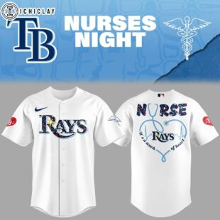 Tampa Bay Rays MLB x Nurse Baseball Jersey Shirt
