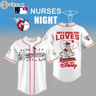 Cleveland Guardians MLB x Nurse Mickey Baseball Jersey Shirt