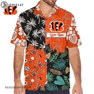 Custom Name Cincinnati Bengals NFL Hawaiian Shirt For Fans