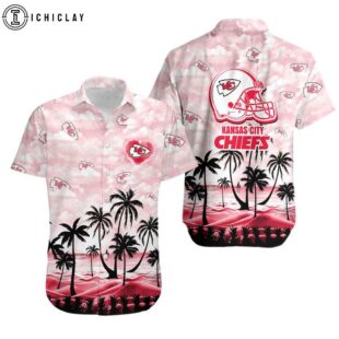 Kansas City Chiefs Coconut Palms Hawaiian Shirt