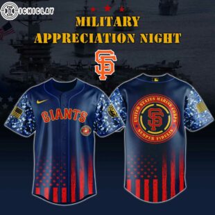 San Francisco Giants MLB x Military Memorial Baseball Jersey Shirt For Fan Veteran