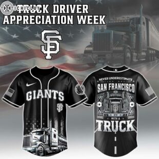 San Francisco Giants MLB x Nation Truck Driver Baseball Jersey Shirts Gift For Fan