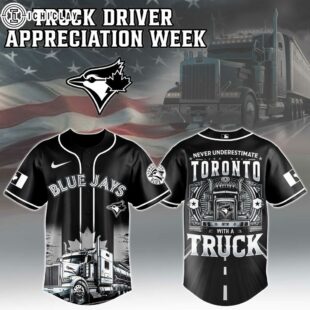 Toronto Blue Jays MLB x Nation Truck Driver Baseball Jersey Shirts Gift For Fan