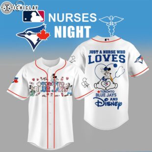 Toronto Blue Jays MLB x Nurse Mickey Baseball Jersey Shirt