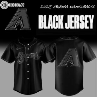 Arizona Diamondbacks MLB Back In Black Baseball Jersey For Fans
