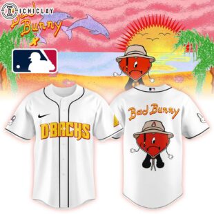 Arizona Diamondbacks MLB x Bad Bunny Baseball Jersey For Fans