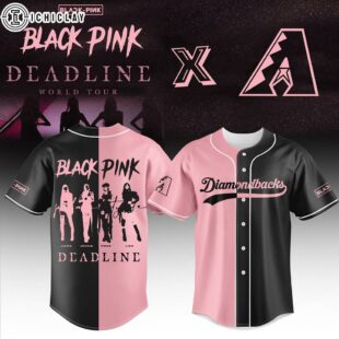 Arizona Diamondbacks MLB x Blackpink Baseball Jersey Shirt