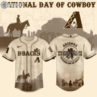 Arizona Diamondbacks MLB x National Day Of Cowboy Baseball Jersey For Fans