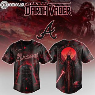 Atlanta Braves MLB x Star Wars Baseball Jersey For Fans