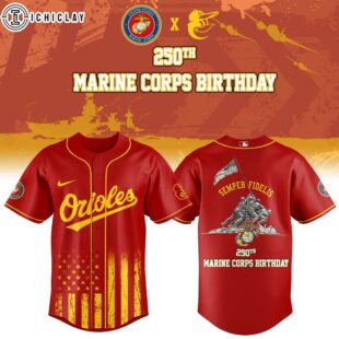 Baltimore Orioles MLB x 250 U.S. ARMY Baseball Jersey Shirt