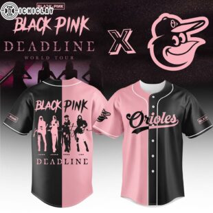 Baltimore Orioles MLB x Blackpink Baseball Jersey Shirt
