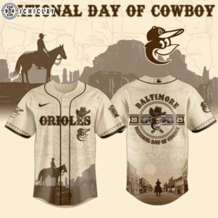 Baltimore Orioles MLB x National Day Of Cowboy Baseball Jersey For Fans