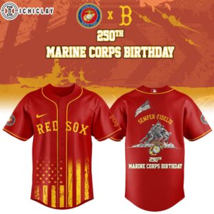 Boston Red Sox MLB x 250 U.S. ARMY Baseball Jersey Shirt