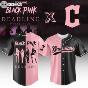 Cleveland Guardians MLB x Blackpink Baseball Jersey Shirt