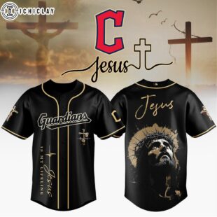 Cleveland Guardians MLB x Jesus Baseball Jersey For Fans